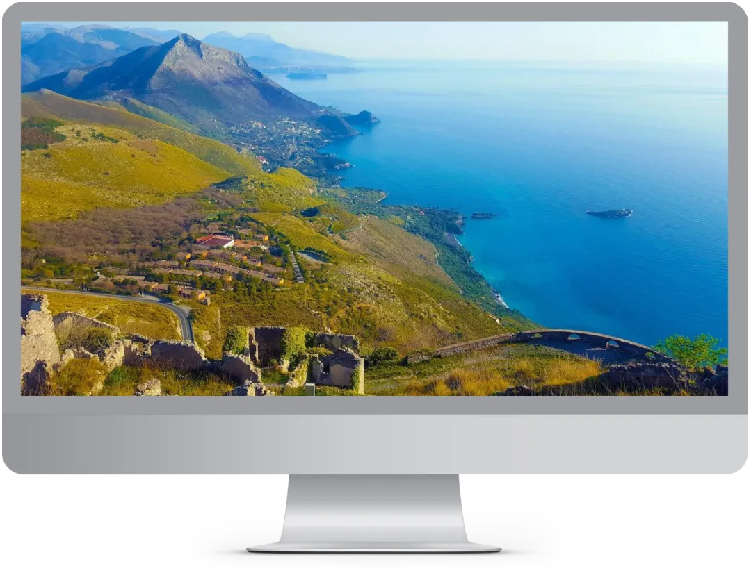 Computer con Immagine della Basilicata, creazione siti web in Basilicata